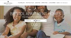 Desktop Screenshot of bristol-apts.com